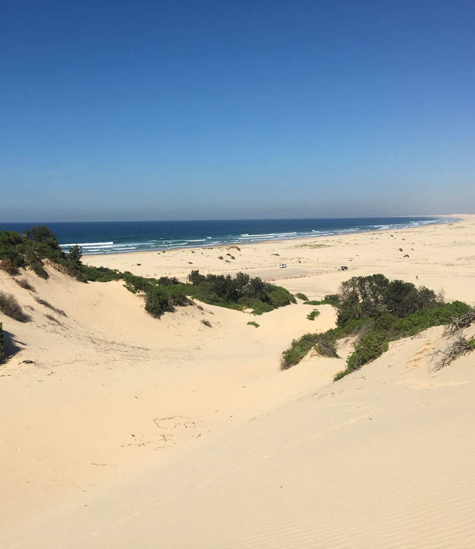 New South Wales Red Head Beach blue sky sand