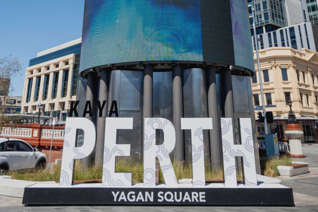 Perth Western Australia Yagan Square