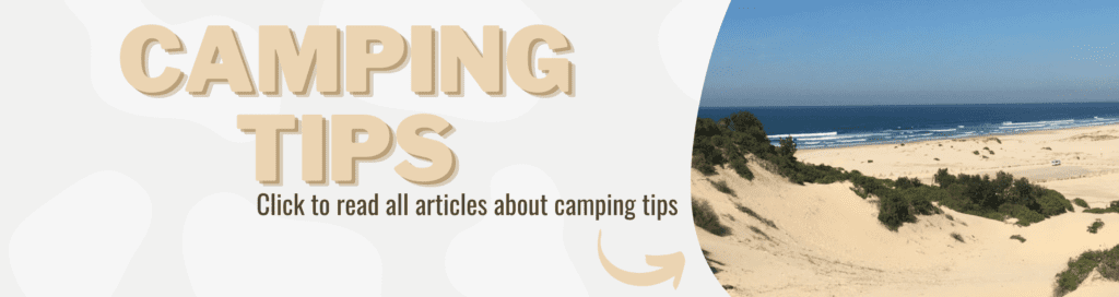 camping tips my Australia trip